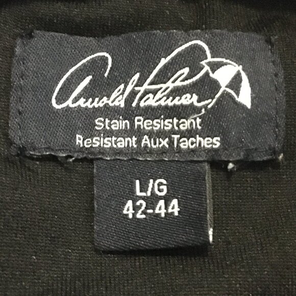 Arnold Palmer Black Stain Resistant Polo Shirt - Picture 8 of 14
